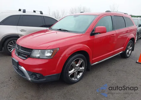 2016 Dodge Journey Crossroad Plus из США, поврежденный, VIN 3C4PDDGG9GT174319